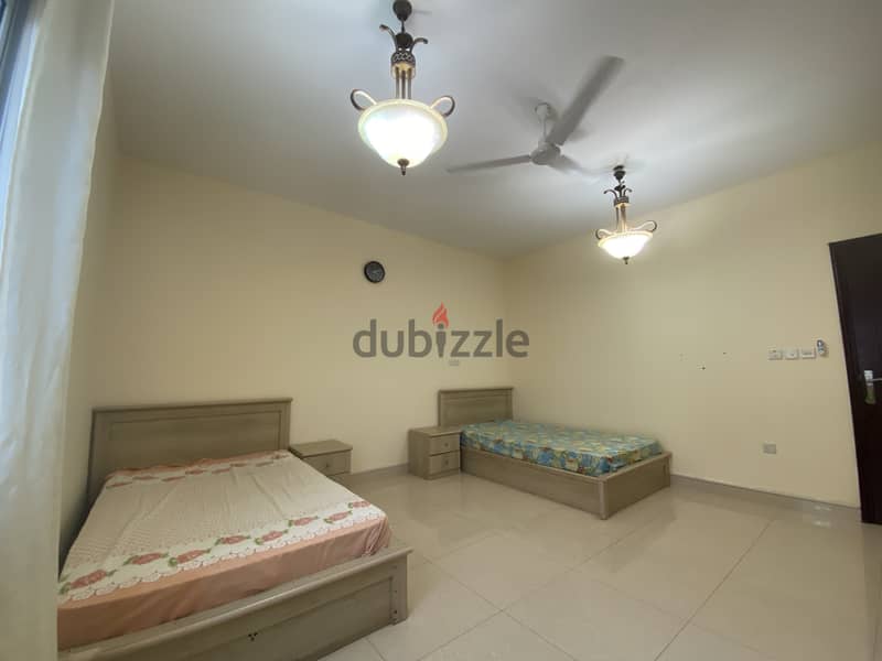 Spacious Fully Furnished room with private washroom in Al Ghubra 1