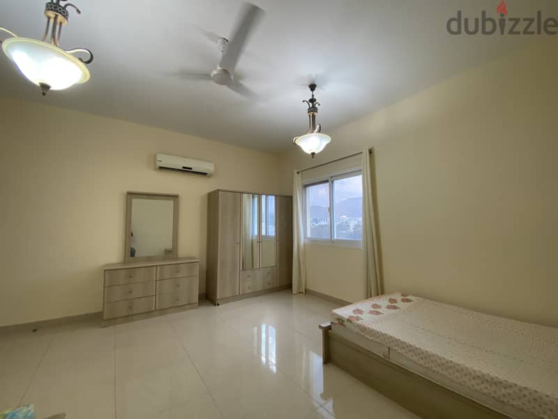 Spacious Fully Furnished room with private washroom in Al Ghubra 3