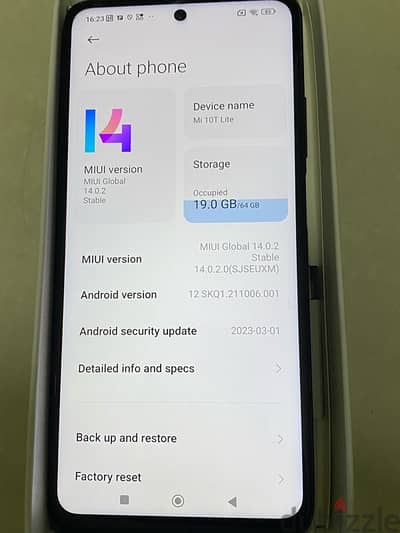 Xiaomi Mi 10t lite