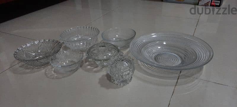 unused glasswares 0