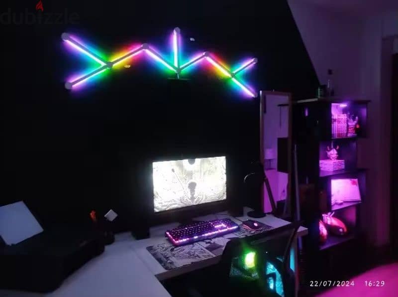 RGB Gaming Decor Lights Smart Mobile Controlled 8