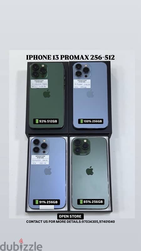 Iphone 13 promax 256GB good battery amazing condition 0