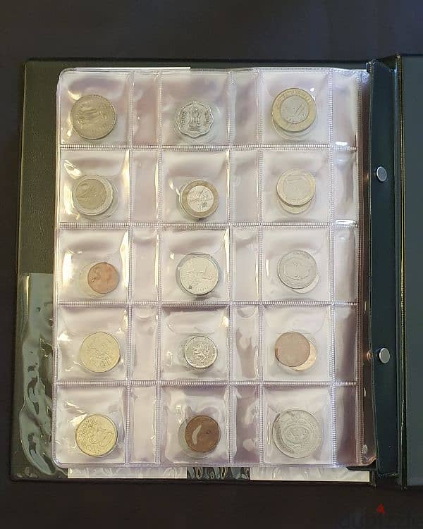 An Album of 150 coins of 54 Countries 2