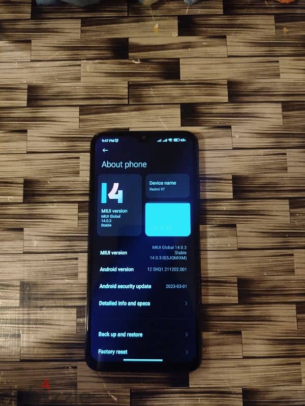 REDMI 9T FOR SALE 3