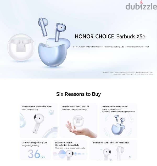 HONOR Earbuds 5