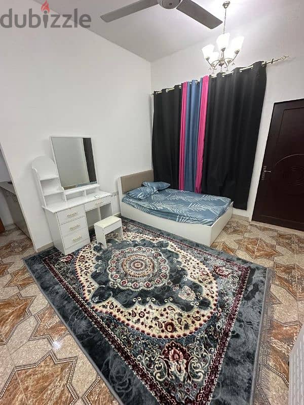 Furnished studio, Al Khuwair 33, near Luqaimat Restaurant 0