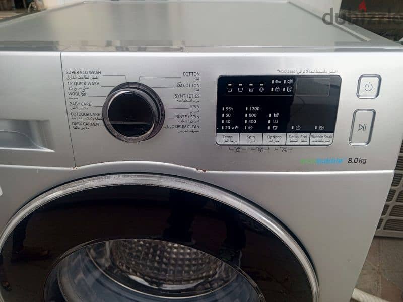 Samsung 8 kg Washing Machine for Sale - Excellent Condition 2