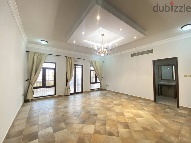 6me43-Authentic 4+1BHK Villa For Rent in Qurum 9