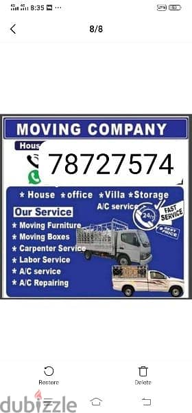 all Oman Movers House shifting office villa transport service 0