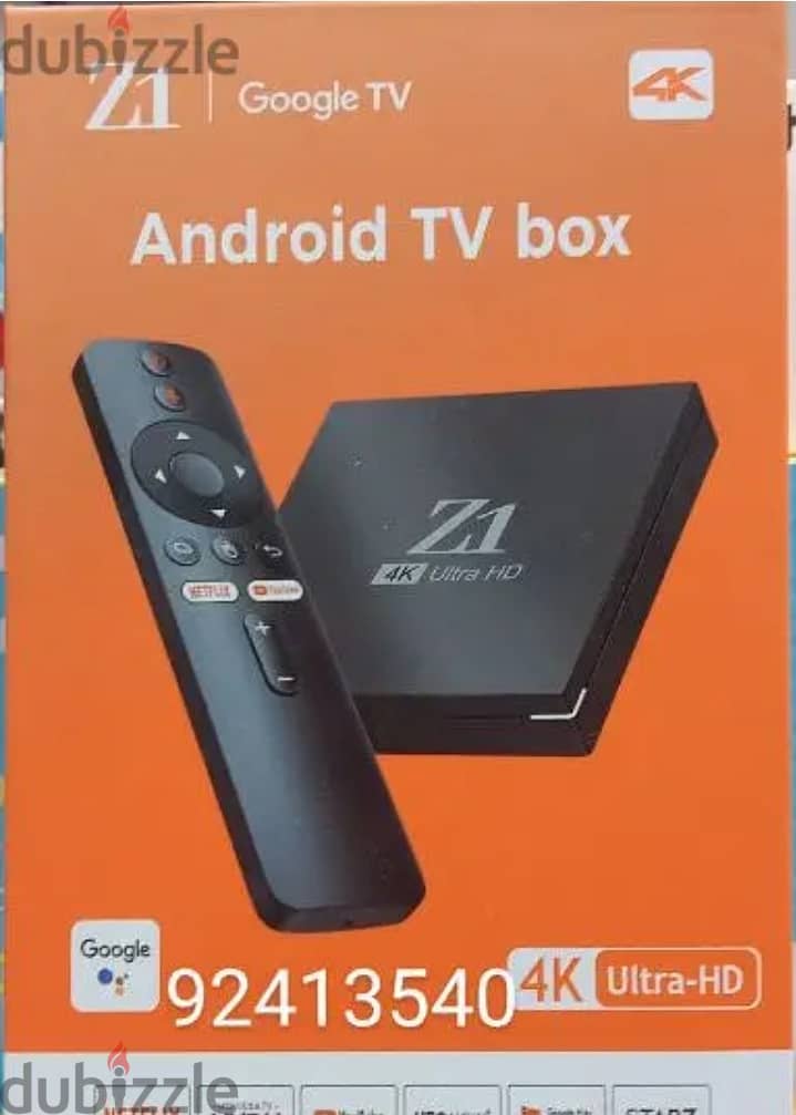 New 4K tv Box with One year subscription 0