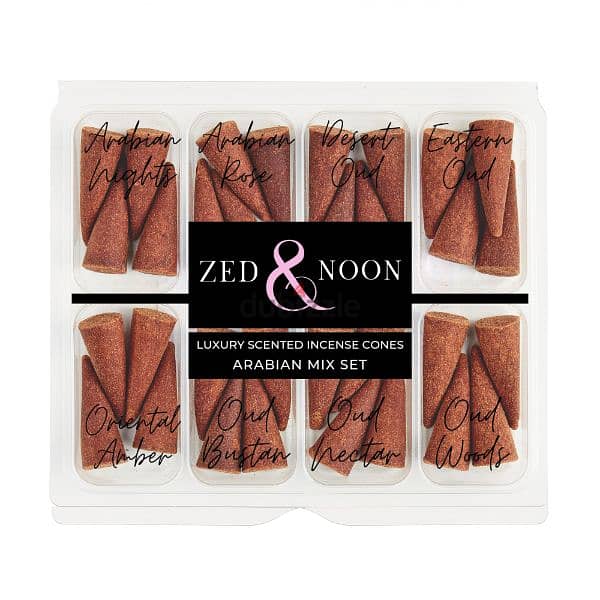 Bakhoor Cones by Zed & Noon - 30 cones per box 4