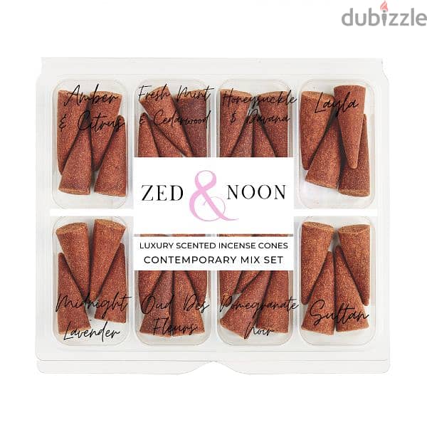 Bakhoor Cones by Zed & Noon - 30 cones per box 5