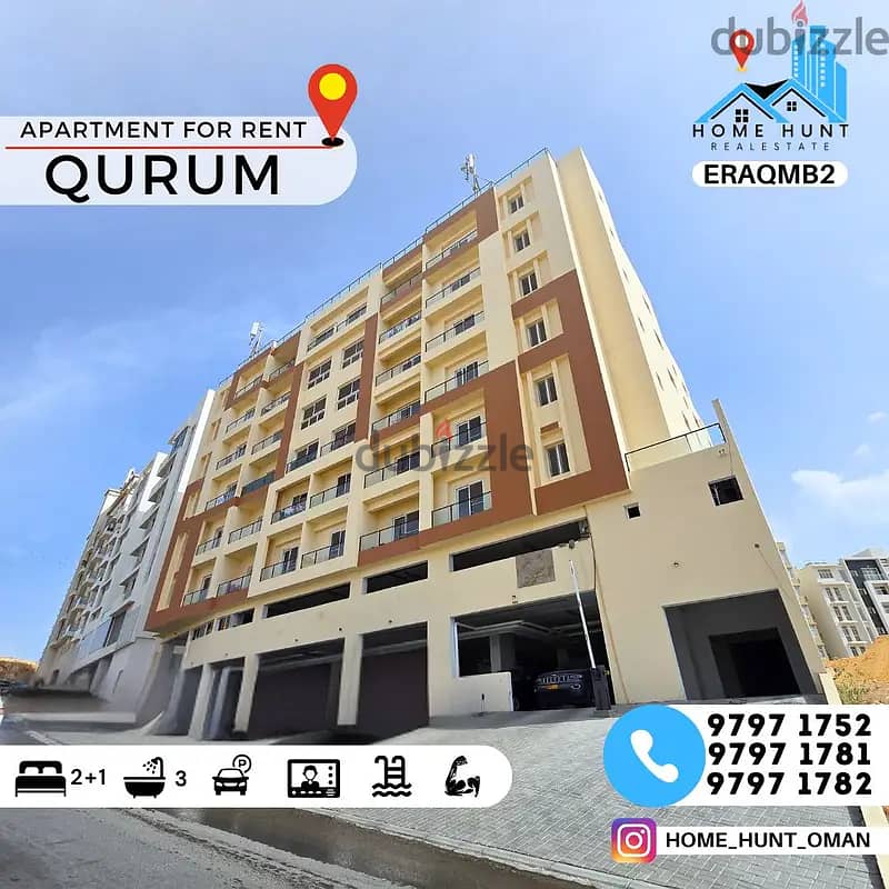 AL QURUM | AMAZING 2+1BR APARTMENT FOR RENT 0