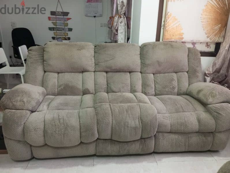 Recliner Sofa Set For Selling 1