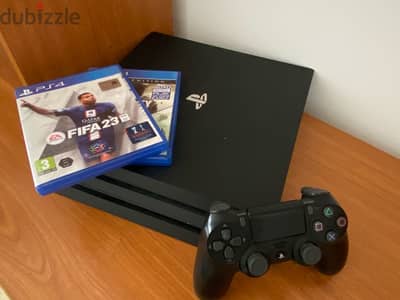 PS4 PRO (1TB) - 1 Controller - 2 Games