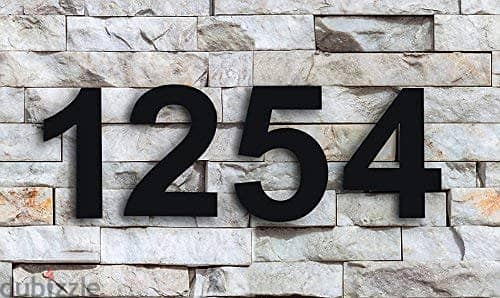 get custom made house number in any size and color 3