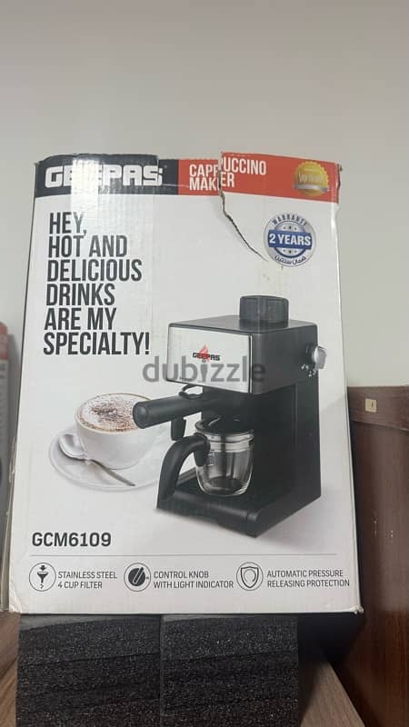 Geepas coffee maker 0