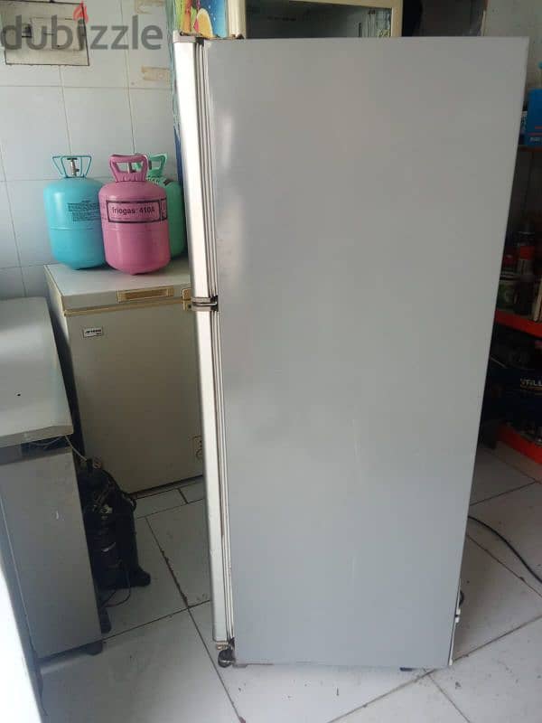 Sanyo Brand Family Fridge For Sale Price Just 50 OMR 2