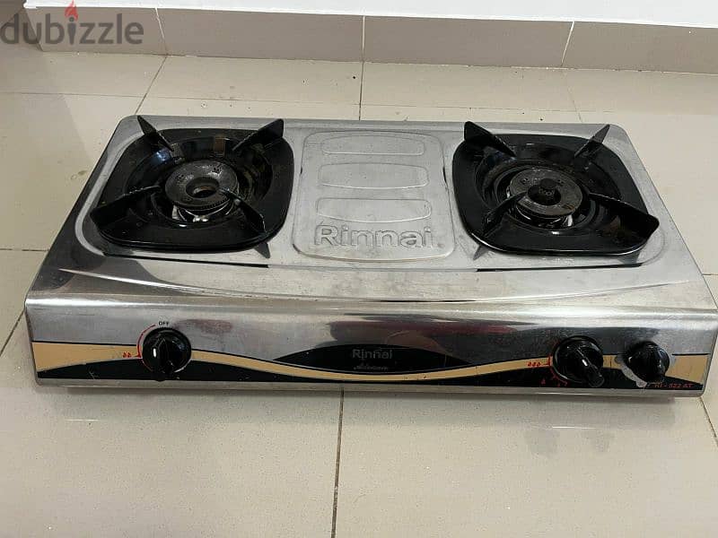 Rinnai Table Top Gas Stove RI-522AT 2Burners 5