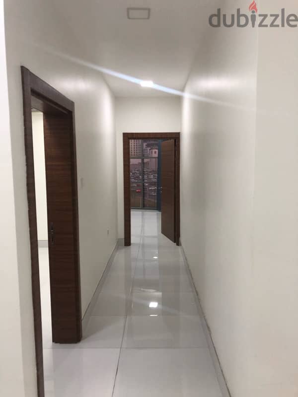 exellent location office for rent first line on main road in ghubra 4