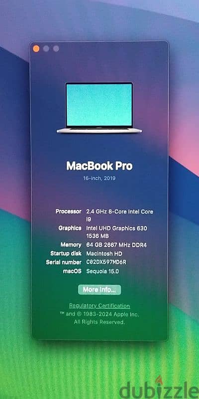 MacBook Pro 2019 4