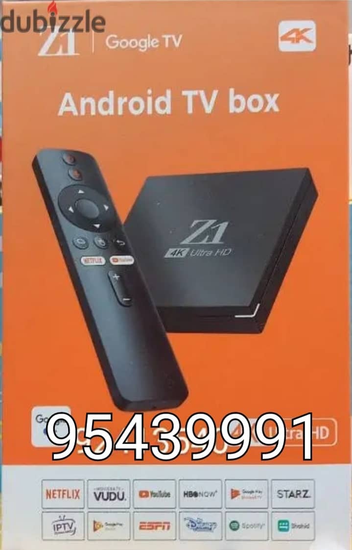 New Android box with 1year subscription 0