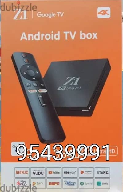 New Android box with 1year subscription