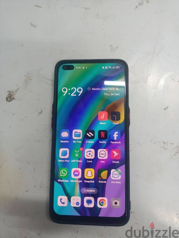 OPPO A93 8/128 GB ful fresh for argent sale 1