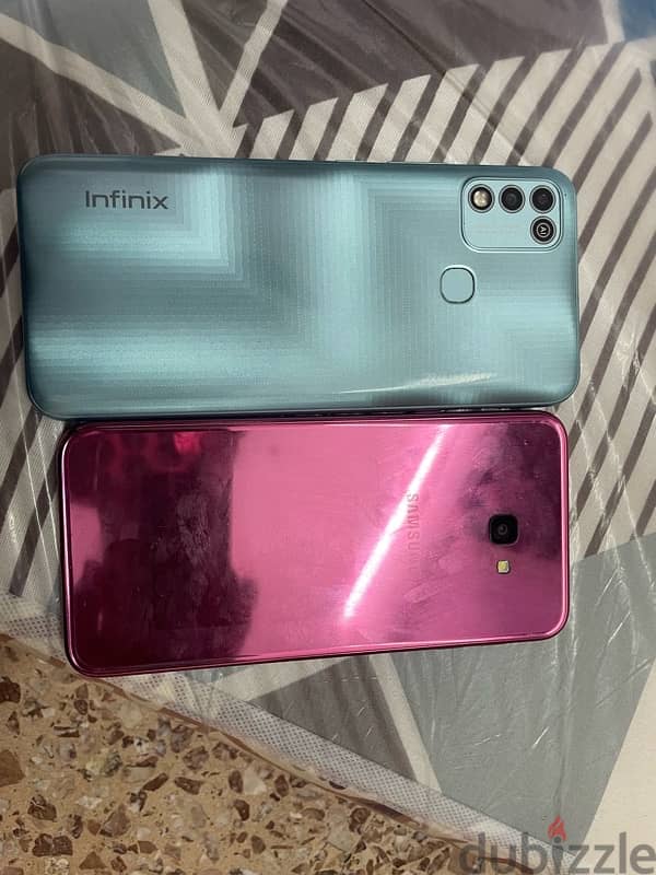 Samsung and infinix 0