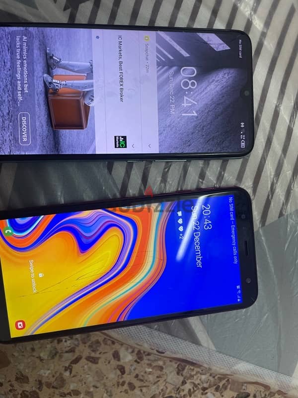 Samsung and infinix 1