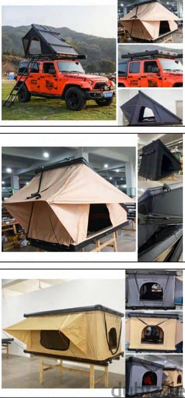 Outdoor-Camping  roof tents. 11