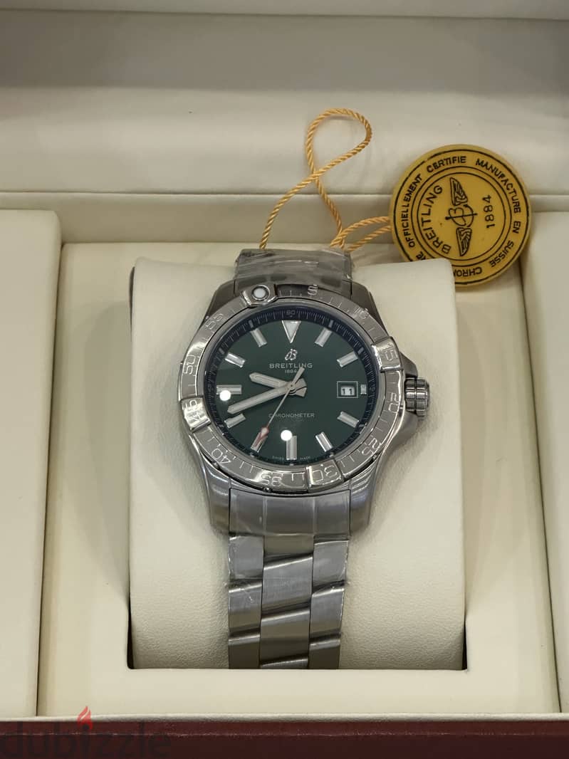 ساعة برتلينج Breitling Avenger A17328101L1A1 Stainless steel Green 20 0