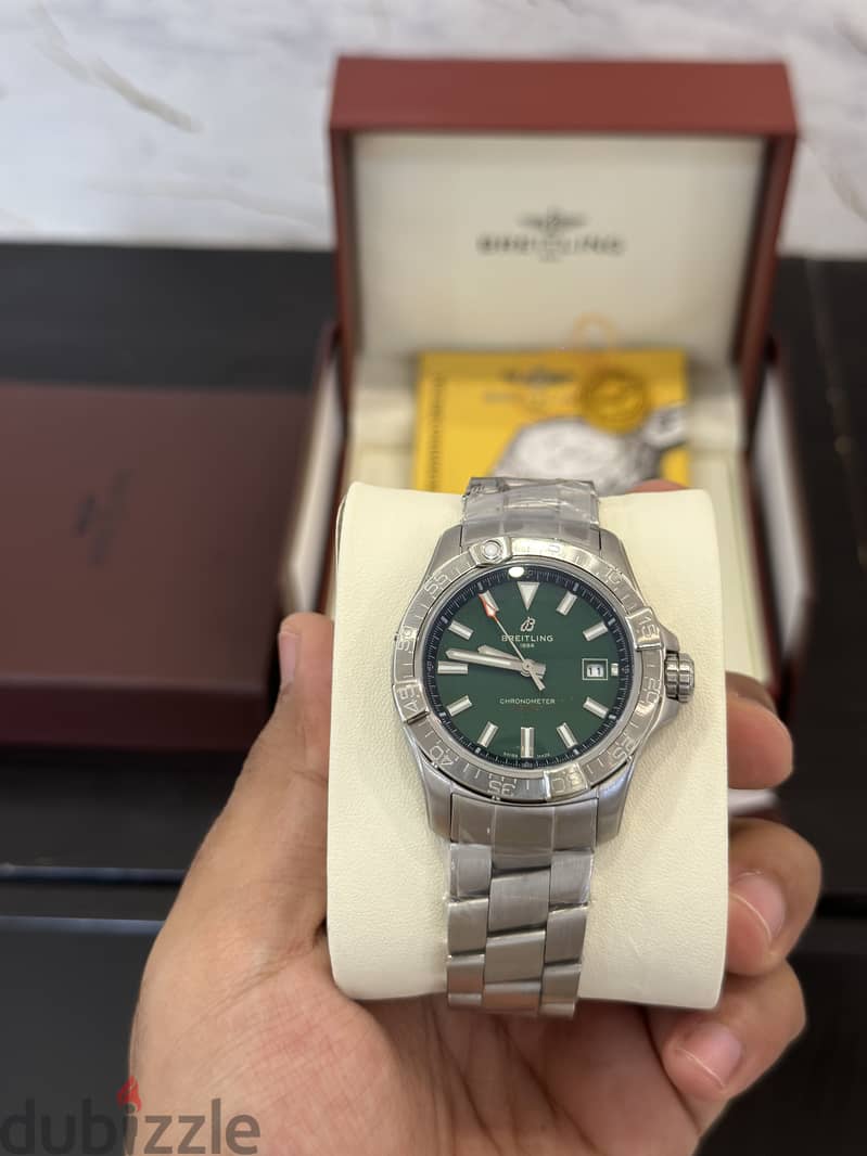 ساعة برتلينج Breitling Avenger A17328101L1A1 Stainless steel Green 20 3