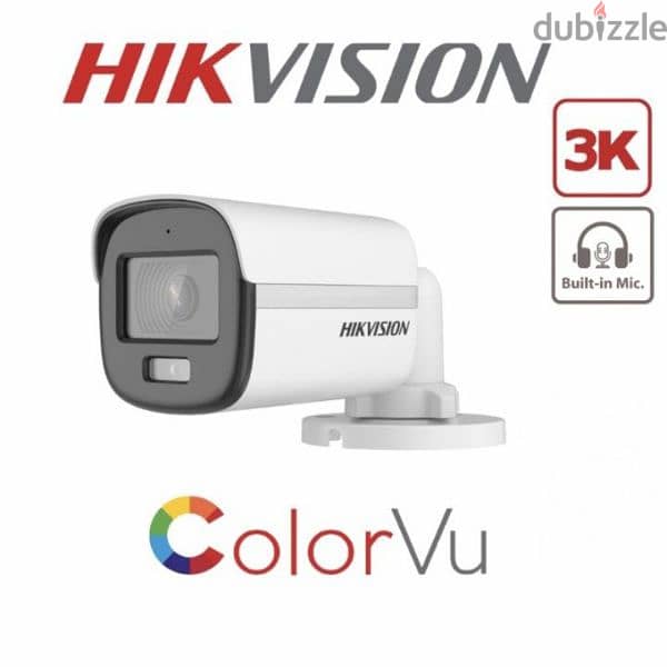 6mp colorvu outdoor 3k camera 0