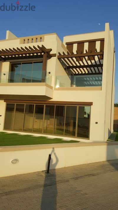 corner villa for sale 350 SQ with terrace 120 SQ with privet garden