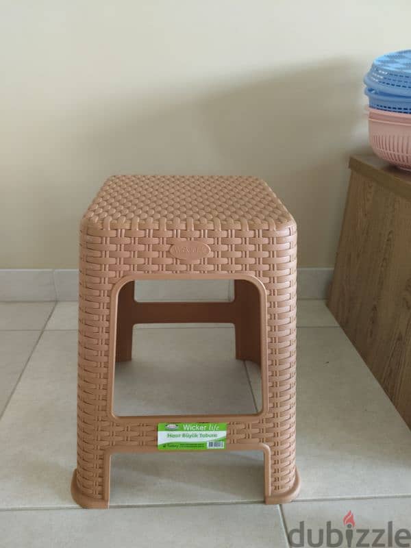 Plastic stool,2.5 feet,brand new 1