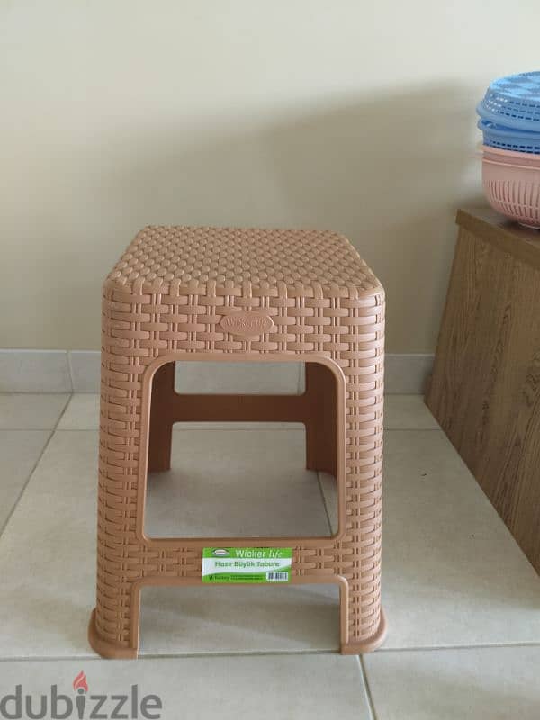 Plastic stool,2.5 feet,brand new 2