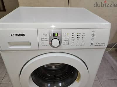 Samsung front loaded washing machine. 6kg