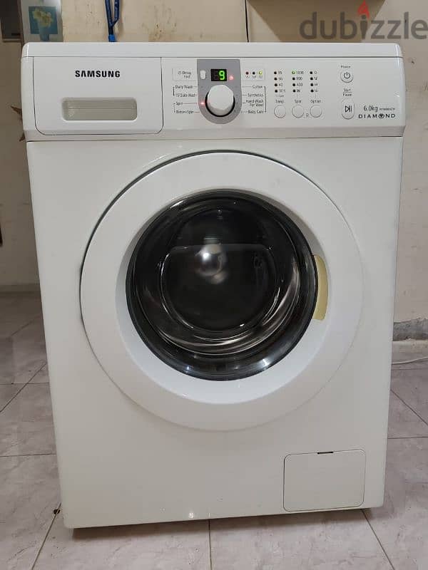 Samsung front loaded washing machine. 6kg 1