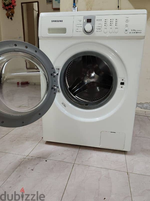 Samsung front loaded washing machine. 6kg 2