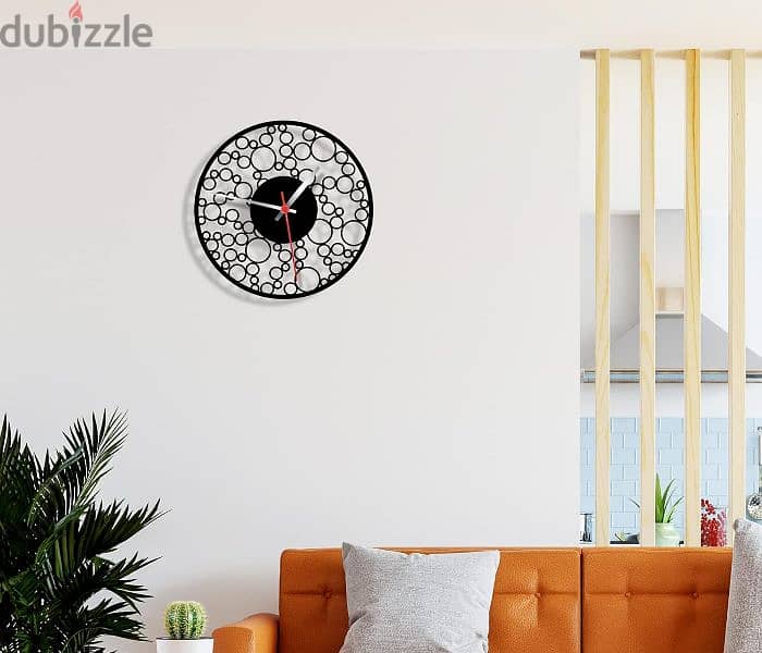 3 in 1 (neight lamp + wall clock + wall decore) 5