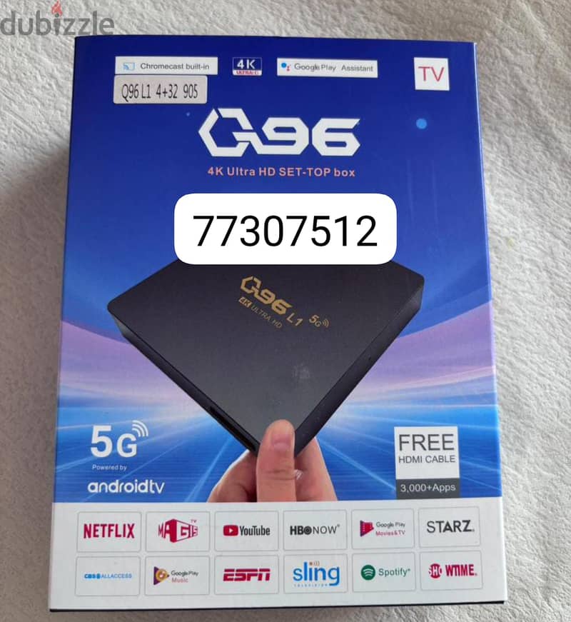 Latest Tv Box with Ip_Tv 1year subscription. 0