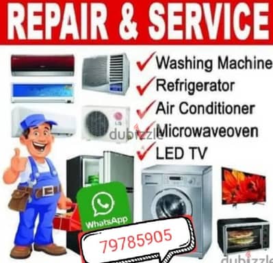 AC FRIDGE FREEZER AUTMATIC WASHING MACHINE RAPIER& SERVICES