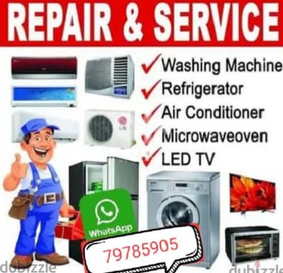 AC FRIDGE FREEZER AUTMATIC WASHING MACHINE RAPIER& SERVICES