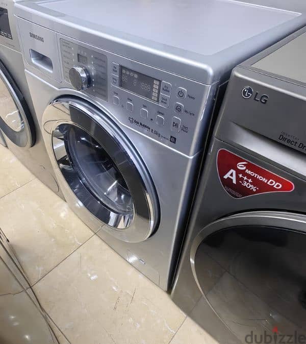 Samsung 8 kg inverter washing machine for sale 0