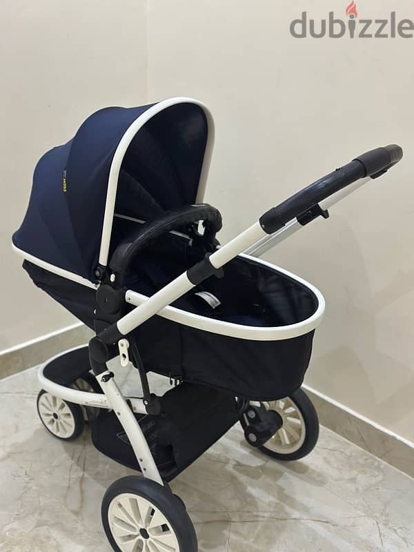 2 face stroller , super clean 3