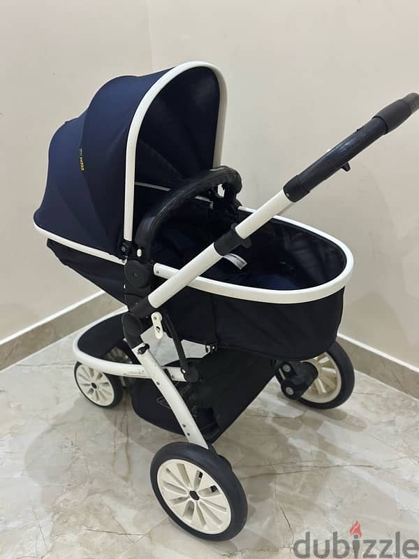 2 face stroller , super clean 4