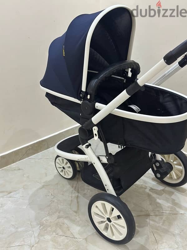 2 face stroller , super clean 5