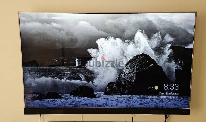 TCL 75" inches LED TV, SMART android TV, UHD 4K 1