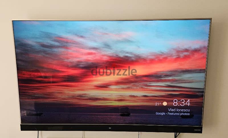 TCL 75" inches LED TV, SMART android TV, UHD 4K 2